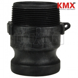 Polypropylene Cam & Groove Type F Adapter x Male NPT PPF400