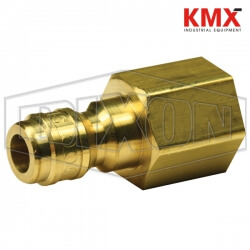 DQC E-Series Straight Through Interchange Female Plug- Retail Package PW-E2F2-B