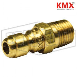 DQC E-Series Straight Through Interchange Male Plug- Retail Package PW-E2M2-B