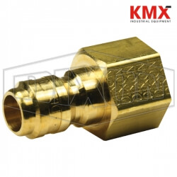 DQC E-Series Straight Through Interchange Female Plug- Retail Package PW-E3F3-B