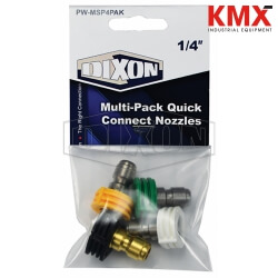 Multi-Pack Quick Connect Nozzles- Retail Packaged PW-MSP4PAK