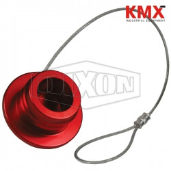 FloMAX R Series Engine Oil Nozzle Plug R-EN-Plug, Red R-EN-PLUG