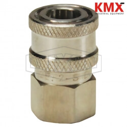 DQC E-Series Straight Through Interchange Female Coupler 16EF16-S
