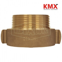 Hydrant Adapter Rocker Lug Brass RHA15S15T