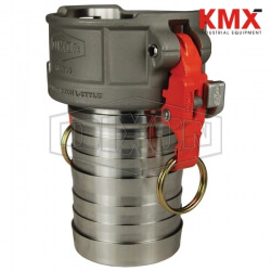 Vent-Lock™ Safety EZ Boss-Lock™ Cam & Groove Type C Coupler x Hose Shank RLC100EZ