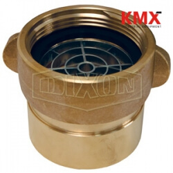 Female Swivel Suction Adapter with Poly Screen RSFSA25F30T