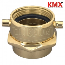 Open Snoot Brass Female Swivel Adapter- Pin Lug SF250F-P