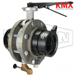 Aluminum Storz x Female Swivel Butterfly Valve SFBTFLY5040F