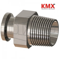 BioPharm Clamp Adapter x Male NPT T21MP-050025PL