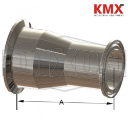 BioPharm Clamp Concentric Reducer T3114MP150075PM