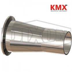 BioPharm Clamp x Weld Concentric Reducer T31M-250150PM