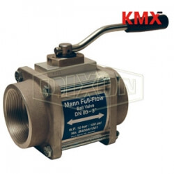 MannTek One-Way Full Flow Ball Valve Female NPT 1WAYBV200