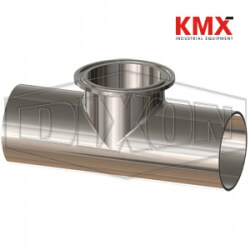 BioPharm Weld x Weld x Clamp Short Outlet Tee T7WWMS-150PL