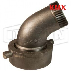 Railroad Tank Car Connection x Male NPT Elbow TCT30