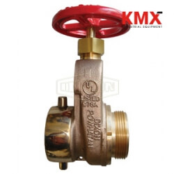 Single Hydrant Gate Valve Cast Brass with Hand Wheel UHGV250F