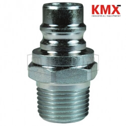 DQC V-Series Snap-Tite H/IH Interchange Unvalved Male Plug V12M12-E