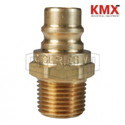 DQC V-Series Snap-Tite H/IH Interchange Unvalved Male Plug V2M2-B-E