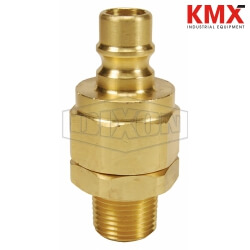 DQC V-Series Snap-Tite H/IH Interchange Valved Male Plug V6M6-B