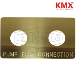 Wall Plate for Double Clapper Siamese Assembly WP2H-PT-P