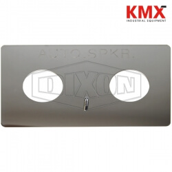 Wall Plate for Double Clapper Siamese Assembly WP2HAS-C