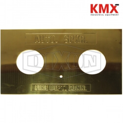 Wall Plate for Double Clapper Siamese Assembly WP2HAS-P