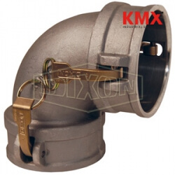 Dixon® Type DD 90° Elbow Coupler x Coupler 200DD-90AL