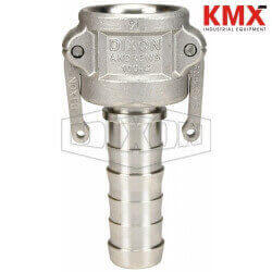 Dixon Cam & Groove Type C Coupler x Hose Shank 100-C-SS