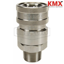 DQC V-Series Snap-Tite H/IH Interchange Valved Male Coupler 12VM12-SS