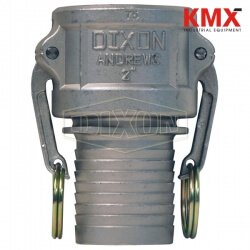 Dixon Cam & Groove Notched NOS Type C Coupler x NOS shank 150CNOSSS