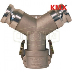 Cam & Groove Coupler x Adapter Wye 200YDAAAL