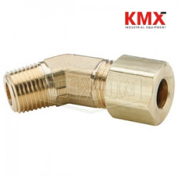 Compression 45° Male Elbow 179C-0606
