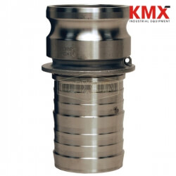 Dixon Cam & Groove Type E Adapter x Hose Shank 200-E-SS