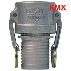 Dixon Cam & Groove Notched NOS Type C Coupler x NOS shank 200CNOSSS