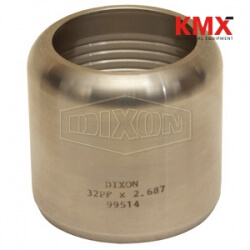Internal Expansion Sanitary Style Flow Chief Ferrule 24PFX2.000