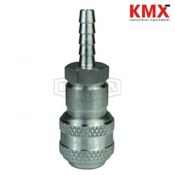 D-Series Pneumatic Automatic Standard Hose Barb Coupler 2DS3-S
