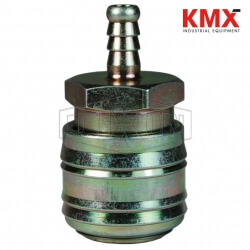 M-Series ARO Pneumatic Automatic Standard Hose Barb Coupler 2MS2-PL