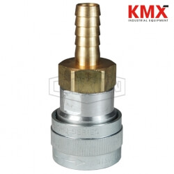 SHD-Series Schrader Pneumatic Standard Hose Barb Coupler 2SHDS3