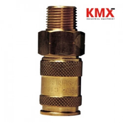 U-Series Universal Pneumatic Male Threaded Coupler 2UM3-B