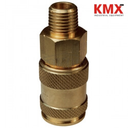 U-Series Universal Pneumatic Male Threaded Coupler 3UM3-B