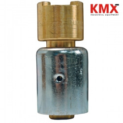 Dix-Lock® N-Series Bowes Interchange Coupler with Ferrule Female Head 4NS4-B-WF