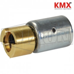 Dix-Lock® N-Series Bowes Interchange Coupler with Ferrule Female Head 4NS6-B-WF