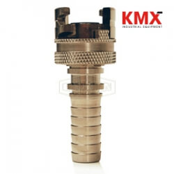 Dual-Lock P-Series Thor Interchange Hose Barb Coupler 4PS6-S