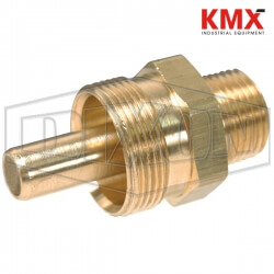 Air Brake Rubber Hose Male Connector 68RB-0604B