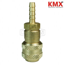 D-Series Pneumatic Automatic Standard Hose Barb Coupler 6DS8-B