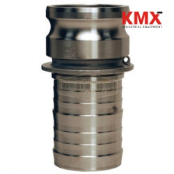 Dixon Cam & Groove Type E Adapter x Hose Shank 7550-E-SS