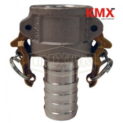 Boss-Lock Cam & Groove Type C Coupler x Hose Shank AC600