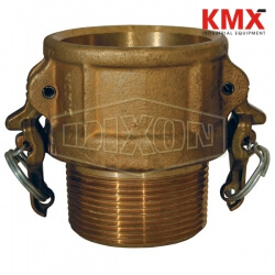 Boss-Lock Cam & Groove Type B Coupler x Male NPT BB075