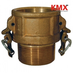 Boss-Lock Cam & Groove Type B Coupler x Male NPT BB125