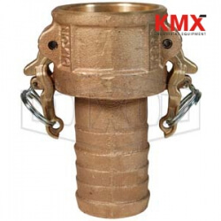 Boss-Lock Cam & Groove Type C Coupler x Hose Shank BC125