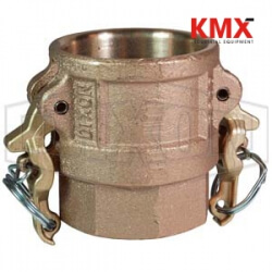 Boss-Lock Cam & Groove Type D Coupler x Female NPT BD600